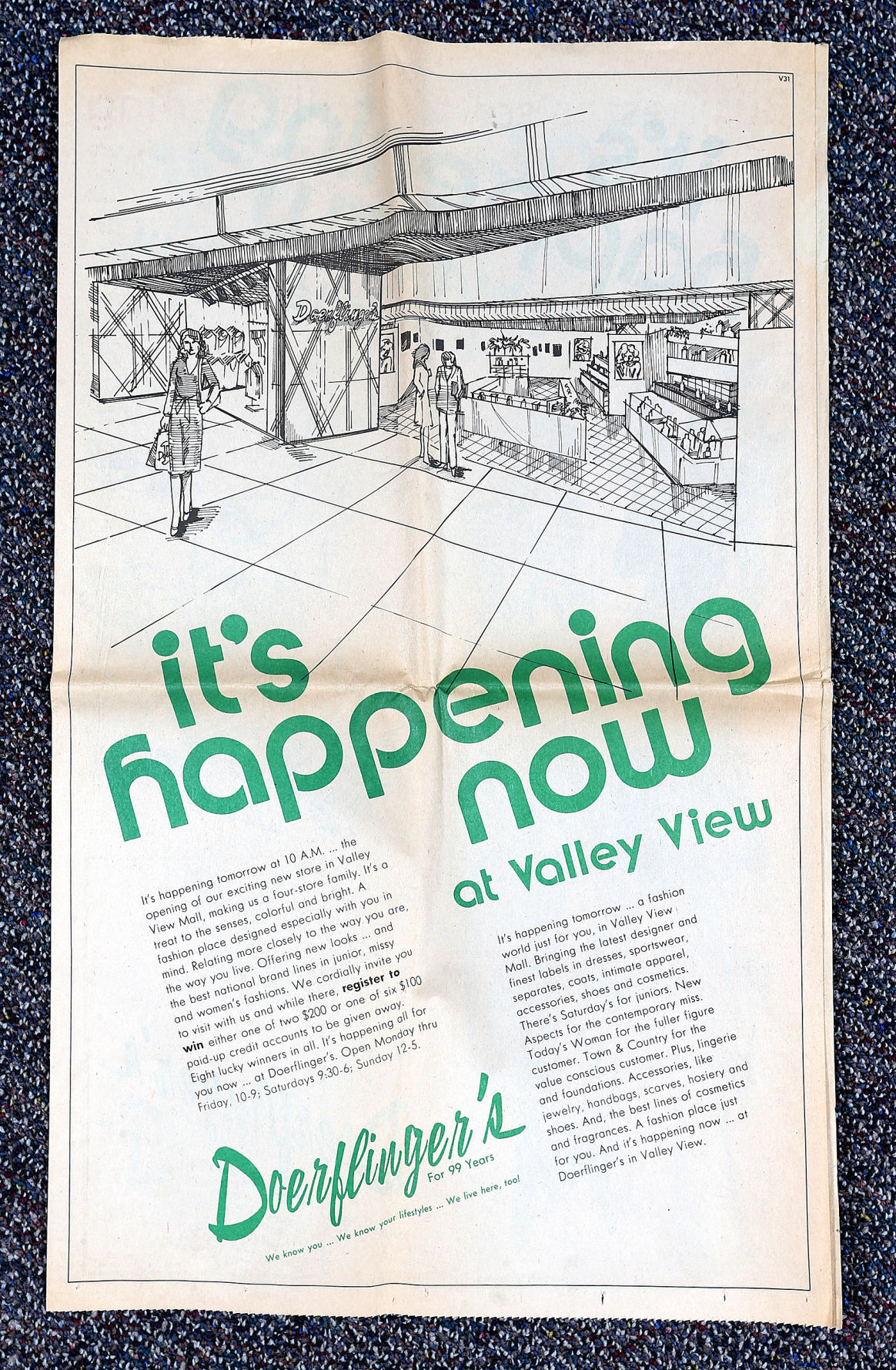 Valley View Mall: Doerflinger's
